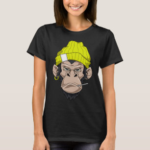 Monkey-utseende för arg Swag 164 T Shirt