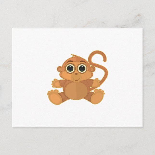 Monkey Vykort (Framsida)
