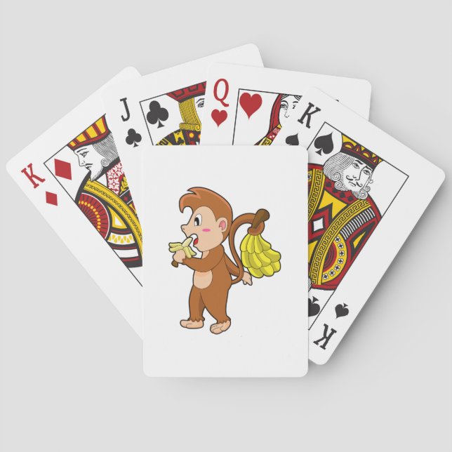Monkey with Bananas Casinokort (Baksidan)