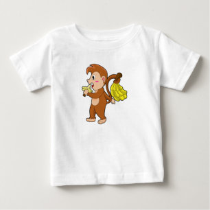 Monkey with Bananas T Shirt