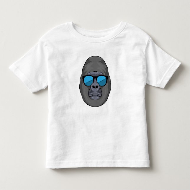 Monkey with Sunglasses T Shirt (Framsida)