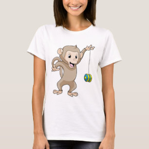 Monkey with Yo-yo T Shirt