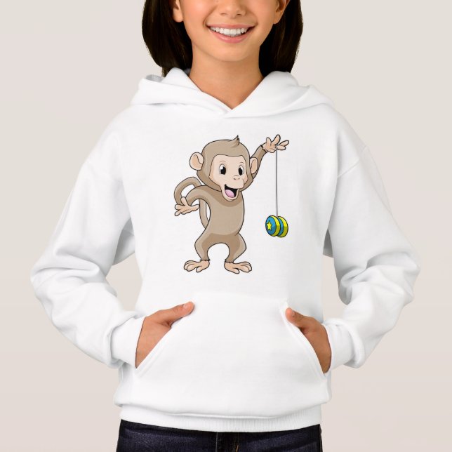 Monkey with Yo-yo T Shirt (Framsida)
