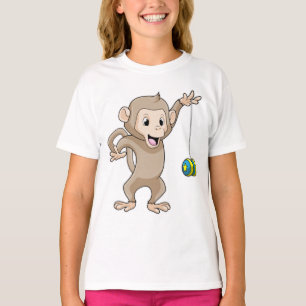 Monkey with Yo-yo T Shirt