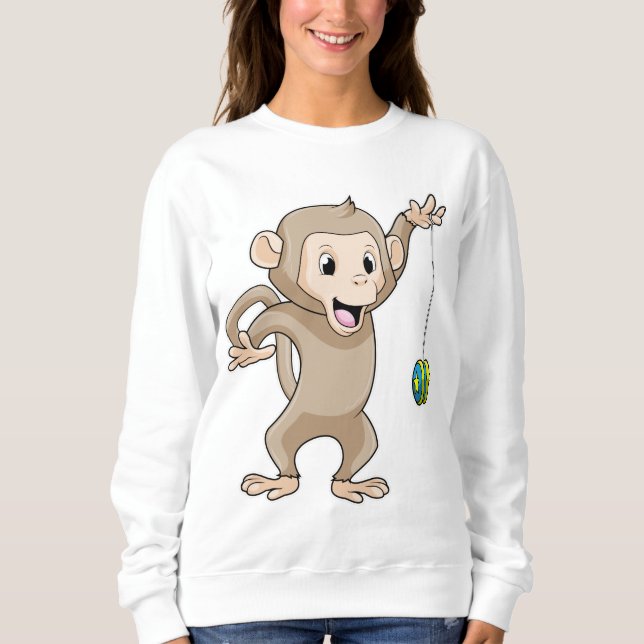 Monkey with Yo-yo T Shirt (Framsida)