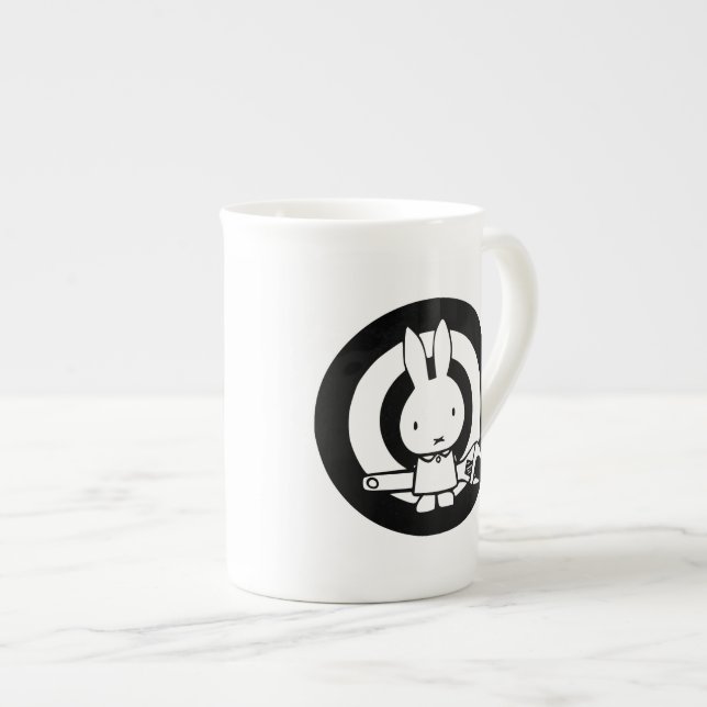 Monkey Wrench Rabbit Benporslin Mugg (Framsida höger)