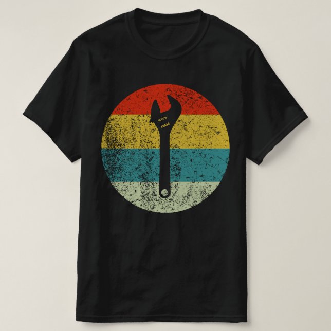 MonKEY WRENCH-vintage silhouette 70 s T Shirt (Design framsida)