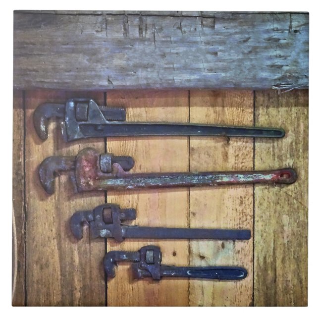 Monkey Wrenches Kakelplatta (Framsidan)