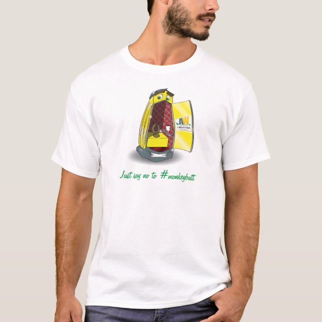 MonkeyButt skjorta T-shirt (Framsida)