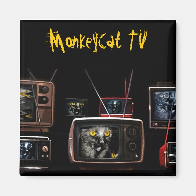 MonkeyCat TV Magnet (Framsidan)