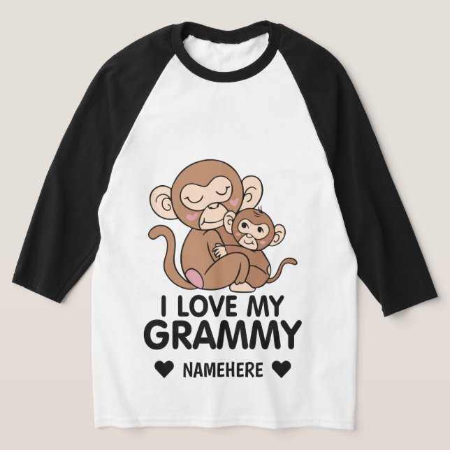 MONKEYS I kärlek my Grammy T Shirt (Laydown)