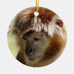MONKEYS JULGRANSPRYDNAD KERAMIK