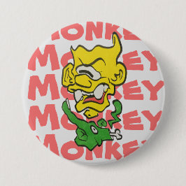 Monkey's Tass Button Knapp