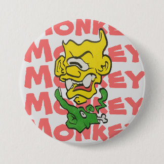 Monkey's Tass Button Knapp