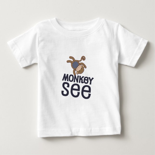 MonkeySeeShirt T-shirt (Framsida)