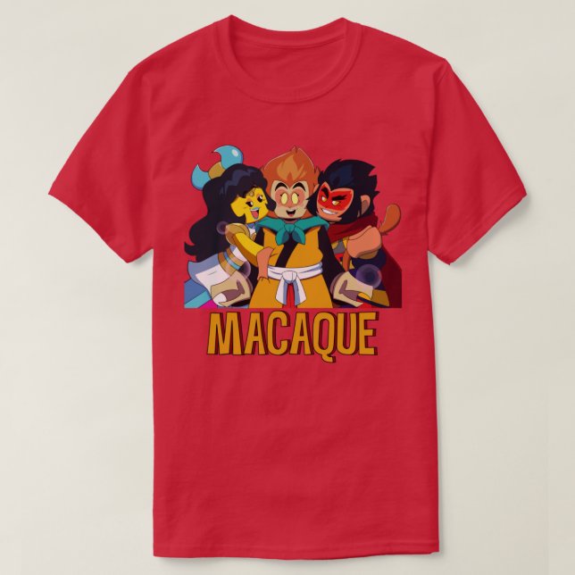 Monkie Kid 3 T Shirt (Design framsida)