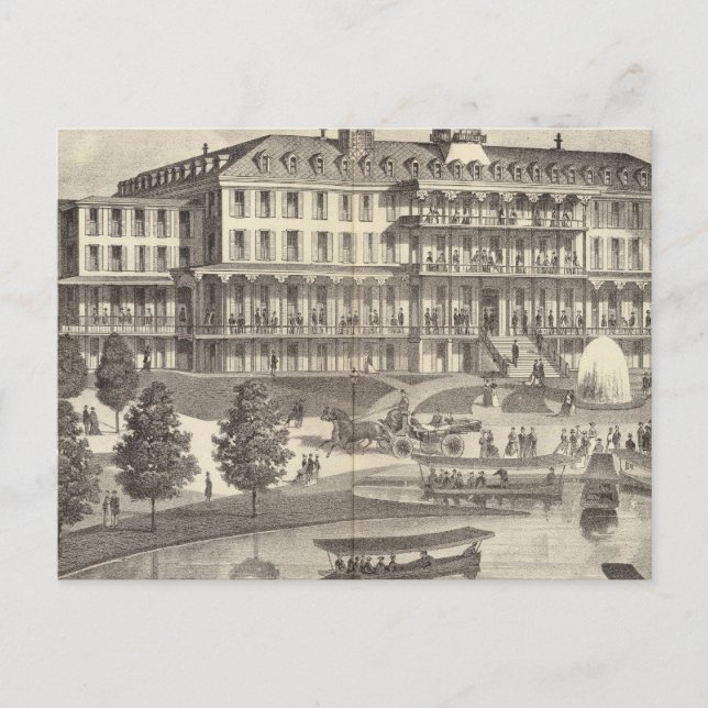 Monmouth House, Vår Sjö Beach, New jersey Vykort (Framsida)