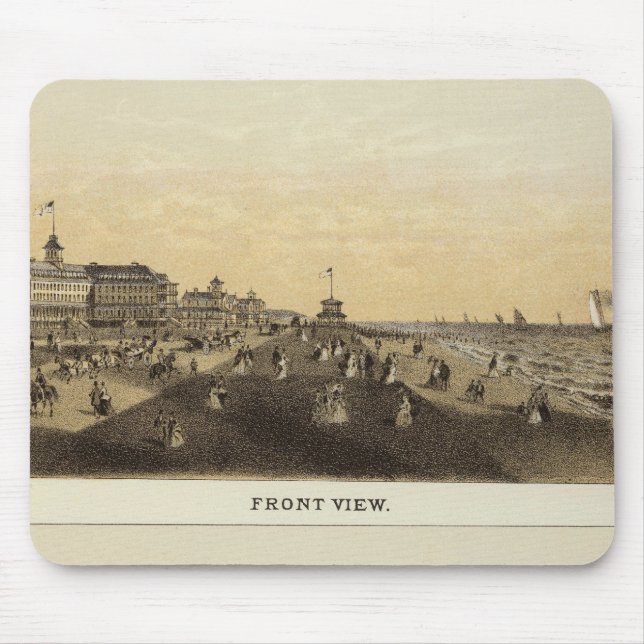 Monmouth House, Vår Sjö, NJ Musmatta (Framsidan)