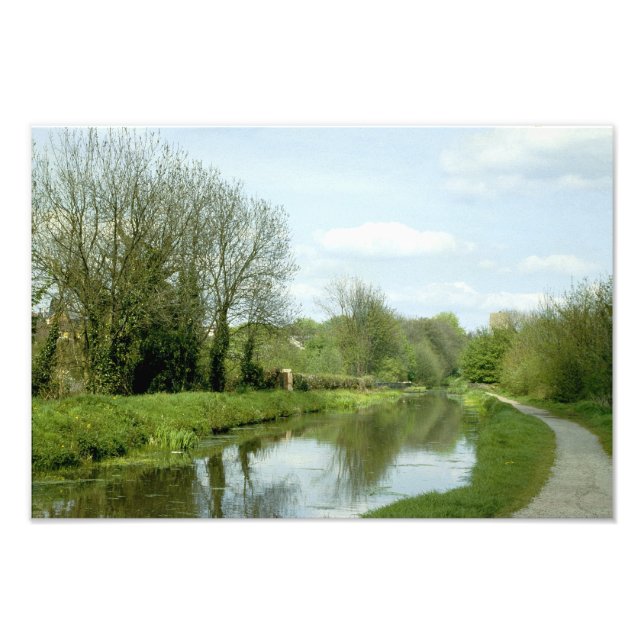 Monmouthshire och Brecon Canal (1980-talet) Fototryck (Framsidan)
