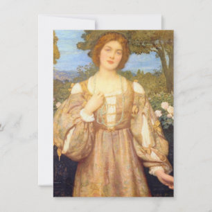 Monna Giovanna (av Edward Robert Hughes) Kort