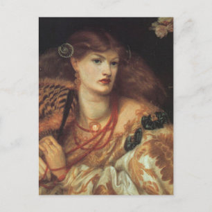 Monna Vanetta av Rossetti Vykort