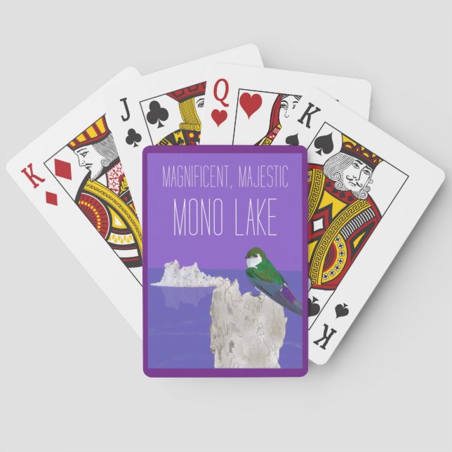 Mono Lake Classic Playing Cards Casinokort (Baksidan)