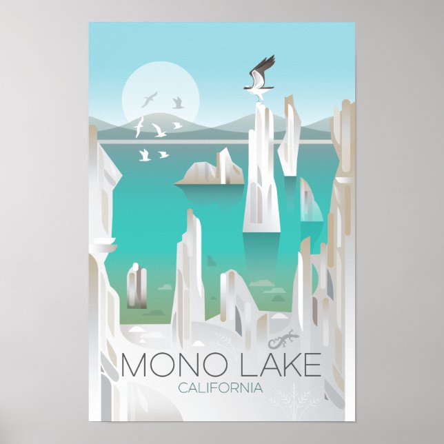 Mono Lake Poster (Framsidan)