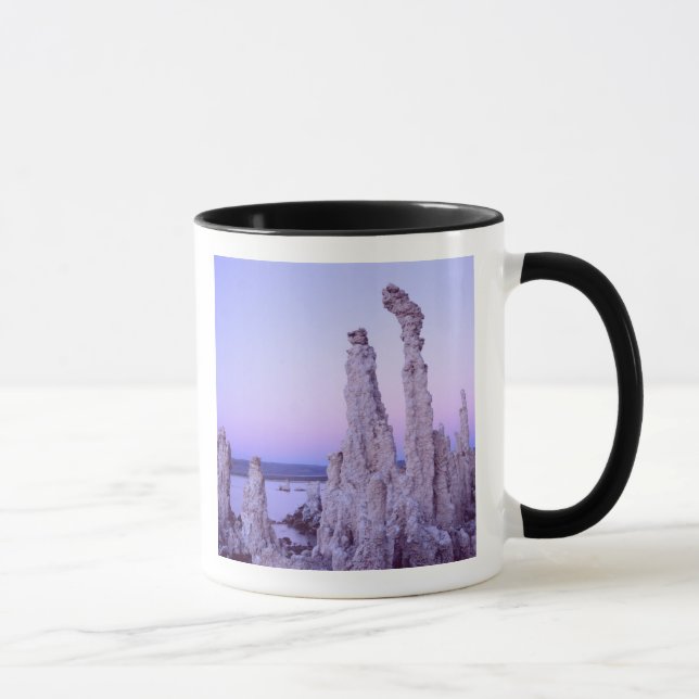 Mono Lake-reservatet. Kalifornien. USA. Tufa Mugg (Höger)