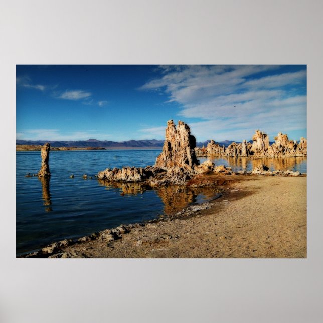 Mono Lake-scen Poster (Framsidan)
