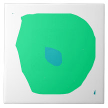 Mono löv illustration Ceramic Tile