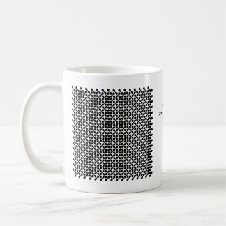 Mono Maze - Retro Flow Kaffemugg