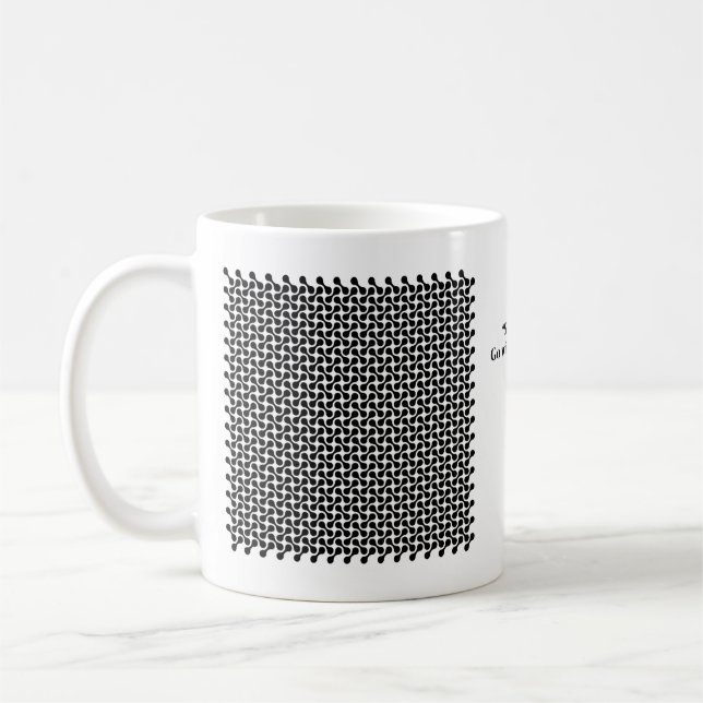 Mono Maze - Retro Flow Kaffemugg (Vänster)