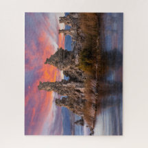 Mono Sjö med Tufa Formations