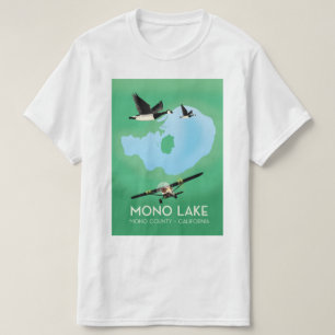 Mono Sjö,Mono County, California-reseaffisch T Shirt