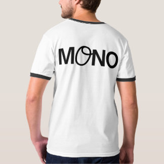 MONO Tryckt Herr Basic Ring T Shirt