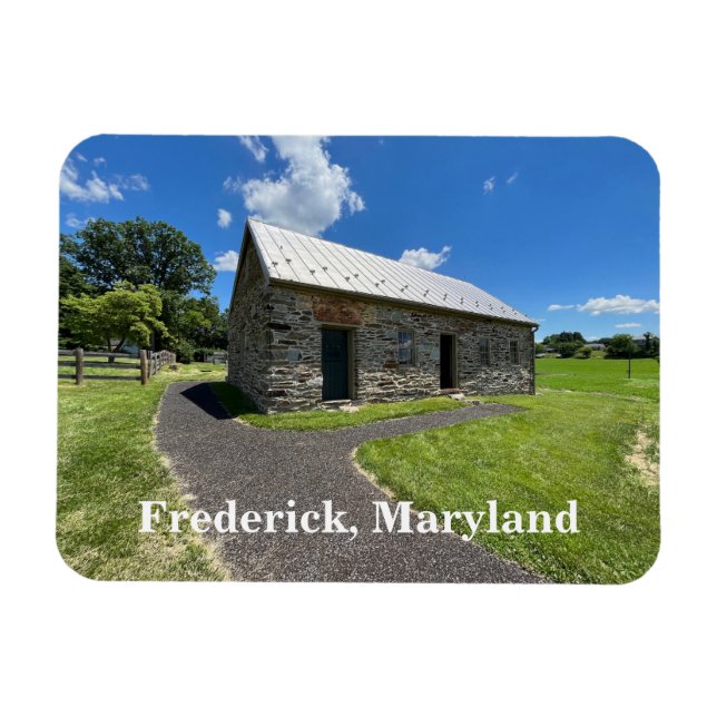Monocacy Battlefield i Frederick Maryland Magnet (Horisontell)