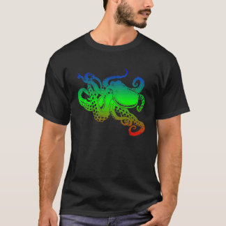 monochromatic bläckfisk t-shirt
