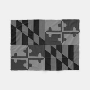 Monochromatic filt för Maryland flagga - svart