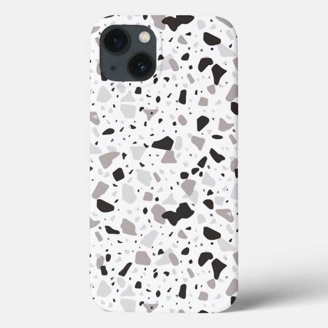 Monochromatic Terrazzo Mönster (Baksida)