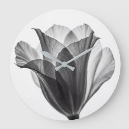 Monochrome botanical fine art photograph stor klocka