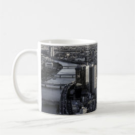 Monochrome City Vibes Kaffemugg