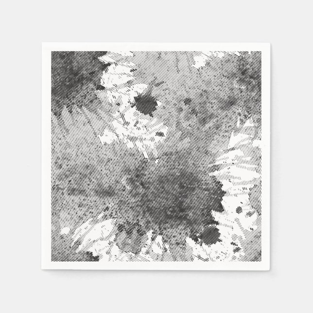 Monochrome dye stains pappersservett (Framsidan)