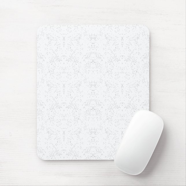 Monochrome Floral Pattern – Elegant Seamless Art Musmatta (Med mus)