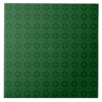 Monochrome green elegant geometric pattern. kakelplatta