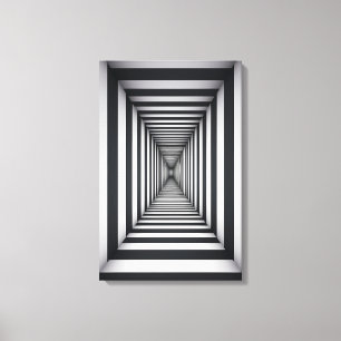 Monochrome Odyssey Canvastryck