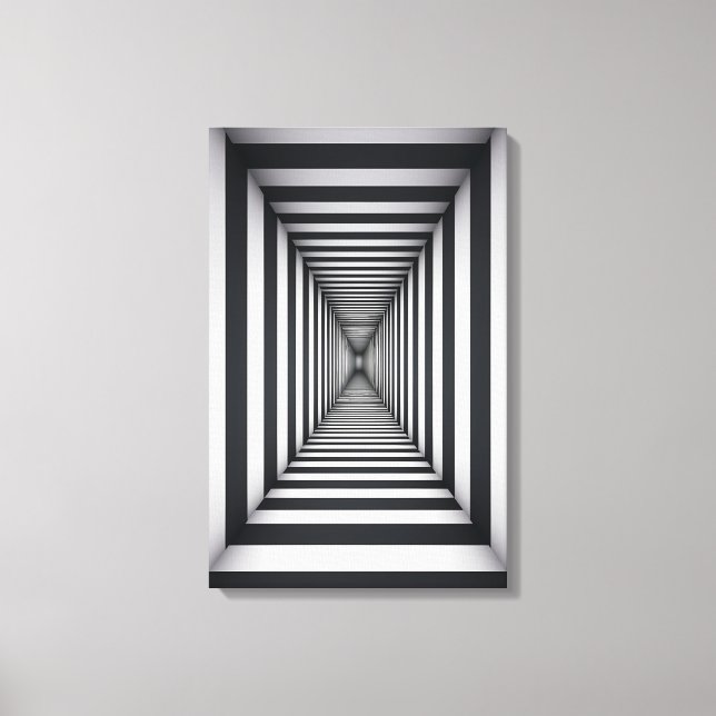 Monochrome Odyssey Canvastryck (Framsida)