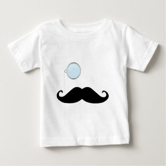 Monocle Mustache Tee