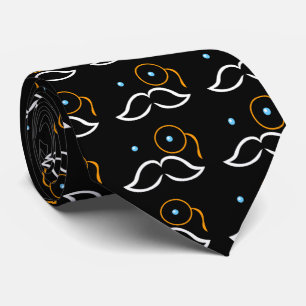 Monocle och Mustache Slips