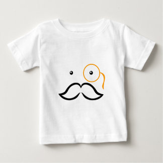 Monocle och Mustache T Shirt