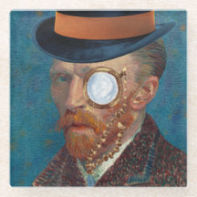Monocle Van Gogh Underlägg i Top hat
